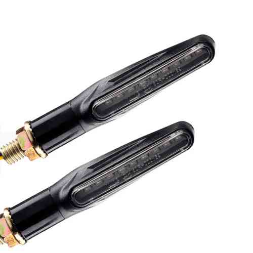 Указатели поворота динамические LED для мотоцикла, поворотники, пара, желтые Винница