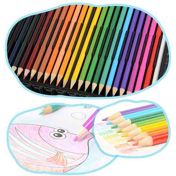 Видеообзор! Большой художественный набор для рисования в чемоданчике Colorful Italy 258 предметов Каменец-Подольский