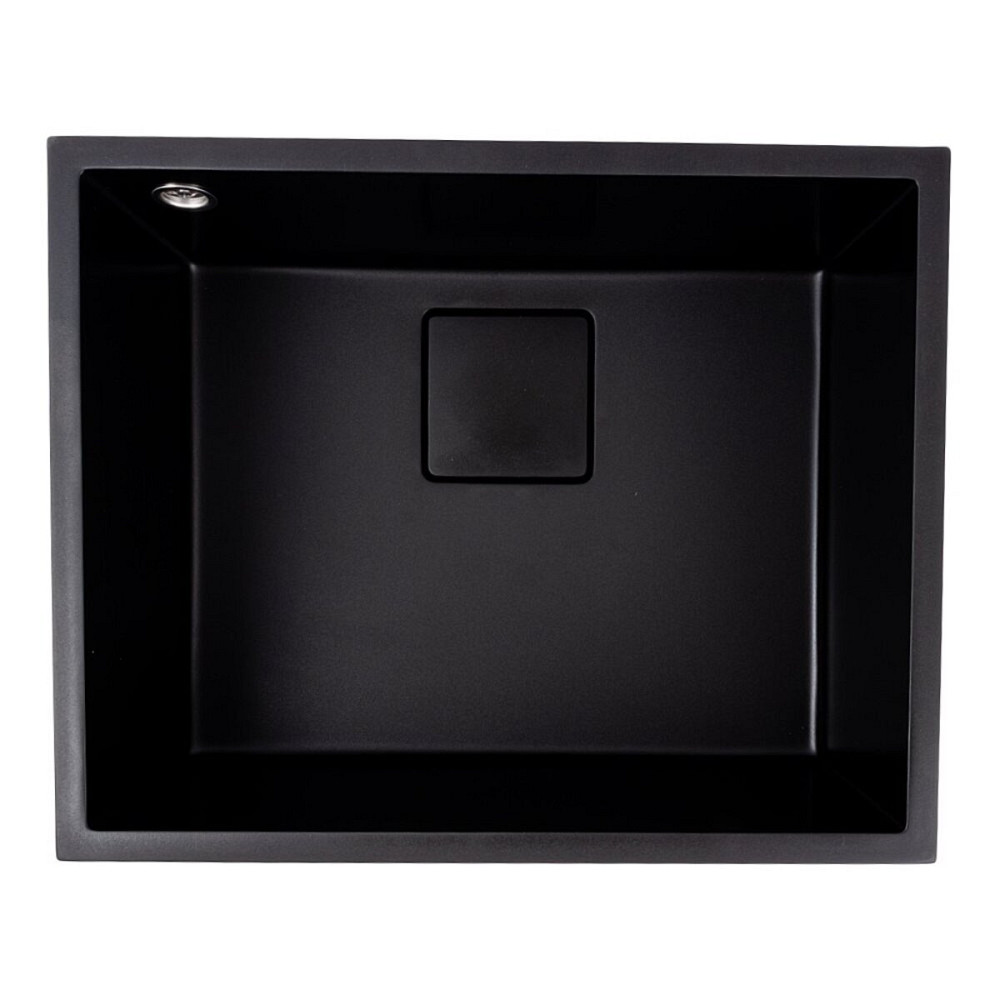 VALESO Кухонна гранітна мийка 5444 AMELI VALESO чорна Коломыя - изображение 1