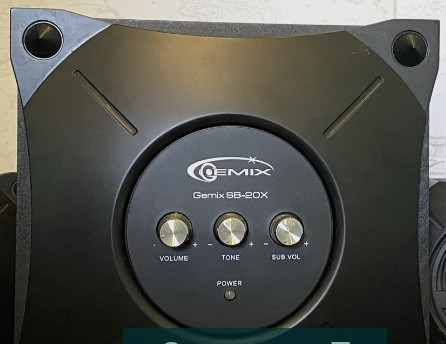 Акустическая система Gemix SB-20X (2.1) 38Bт. Киев - изображение 2