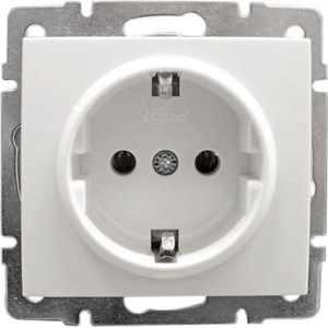 RAIN білий Розетка внутрішня із заземленням Лезард Житомир - изображение 1