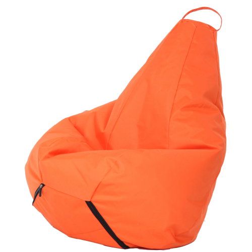 Кресло-мешок Груша Хатка детская Оранжевая (до 5 лет) Киев