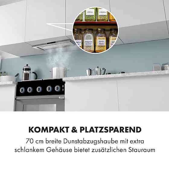 Витяжка Lumiera LED 70 см EEC A 750 м3/год 3 рівні білий (Німеччина, читати опис) Рівне