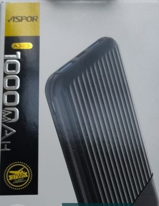 Павербанк Power Bank Aspor 10000mAh. Київ - фото 5