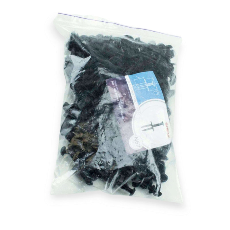 Клипса распорный Fiat, Honda, Ford (отв10,0, дл20, шл18) (100шт) №67 Мукачево - изображение 1