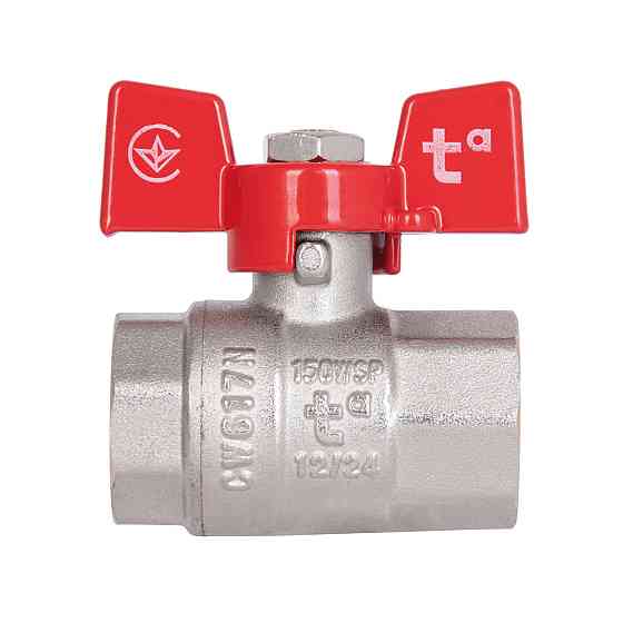 Кран кульовий Thermo Alliance Standart 1/2" ВР для води (метелик) SD602NW15PN40 Київ