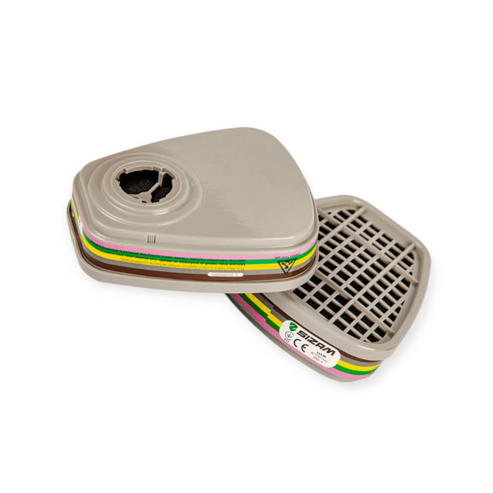 Фильтр сменный для респиратора трапециевидный газовый/паровый/аммиак (к-кт 2 шт) Мукачево - изображение 1