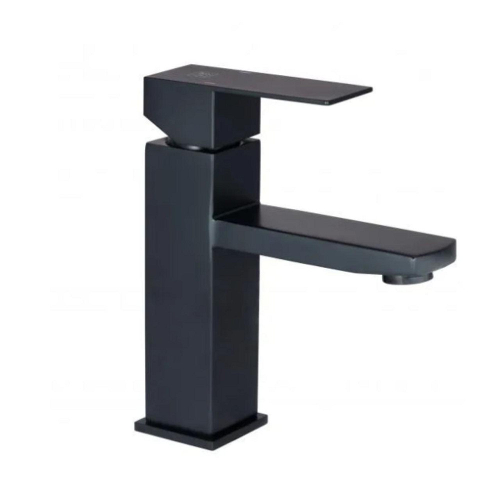 Смеситель для раковины Lidz Kubis 001F (k35) LDKUB001FBLA43376 Black Киев - изображение 1