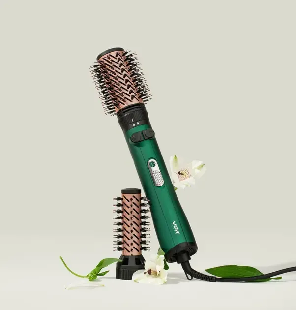 Фен щетка для волос 2в1 Vgr V-498, стайлер браш Коломыя - изображение 1