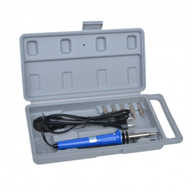 Набор для гравировки ZD-410B, 30W (паяльник + 6 наконечников), в кейсе Полтава - изображение 1