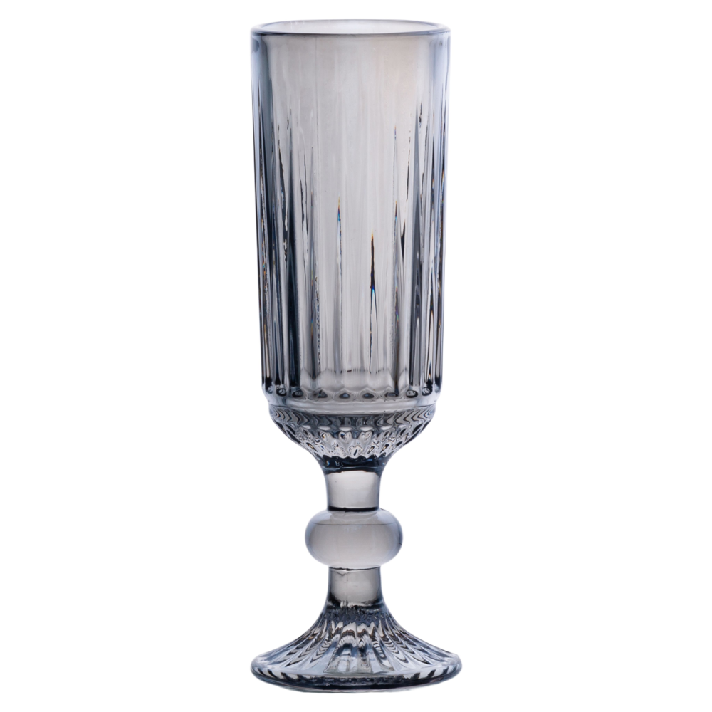 Yiwu Набір келихів для шампанського 6 штук 160 (мл) Блакитний HP-19-67 Київ - фото 4