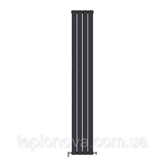 Дизайнерский радиатор 1800/272 (мм) чёрный мат IDEALE VITTORIA (боковое подключение) 12 4/1800/272 Черновцы