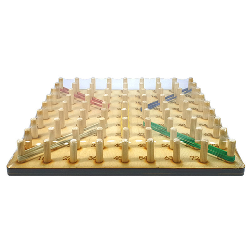 Дитяча розвиваюча іграшка "Математичний геоборд" AS-7135 дерево Вінниця - фото 2