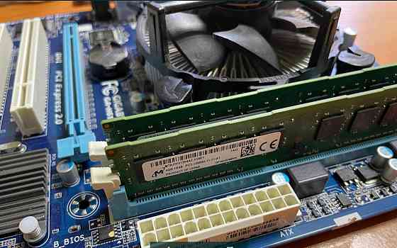 Материнська плата GA-H61M i3-2120 3.3 GHz. DDR3 8Gb. Харків