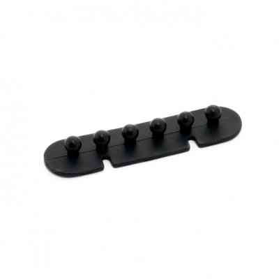 Держатель для кабеля Extradigital CC-595 Cable Clips, Black/Blue (KBC1725) Винница