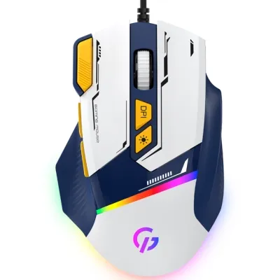 Мышка GamePro GM300BL USB Blue/White (GM300BL) Винница - изображение 1