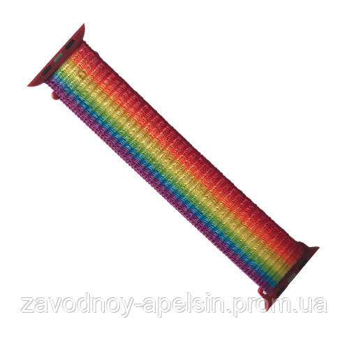 Ремешок Apple Watch 38 \ 40 радуга rainbow Одеса - фото 1