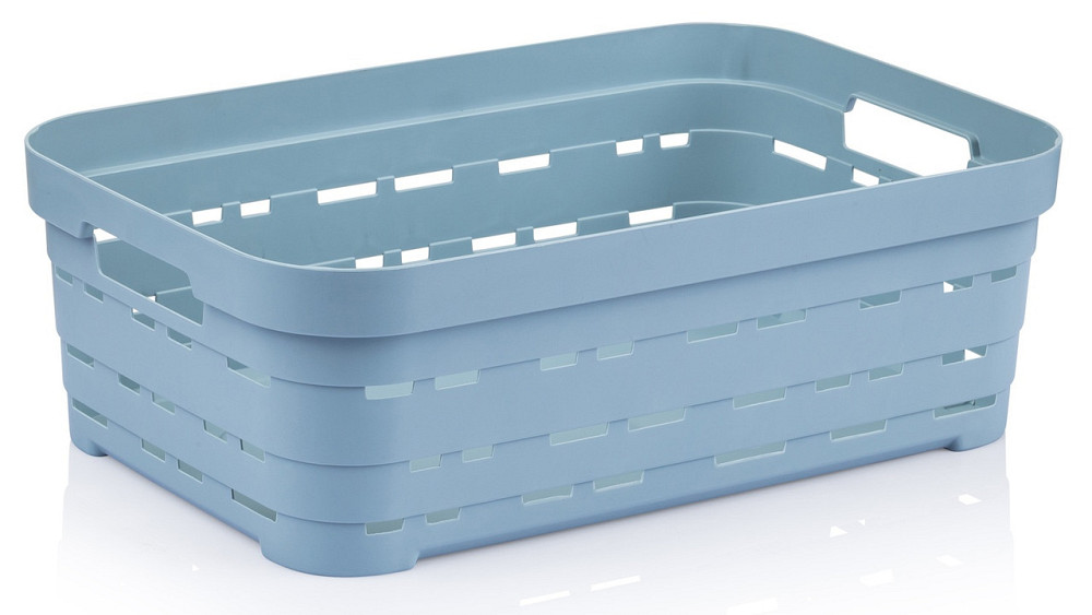 Кошик Idea Home 00615 Pyramid Blue 8.2 л (00615 Blue) (7180079) Киев - изображение 1