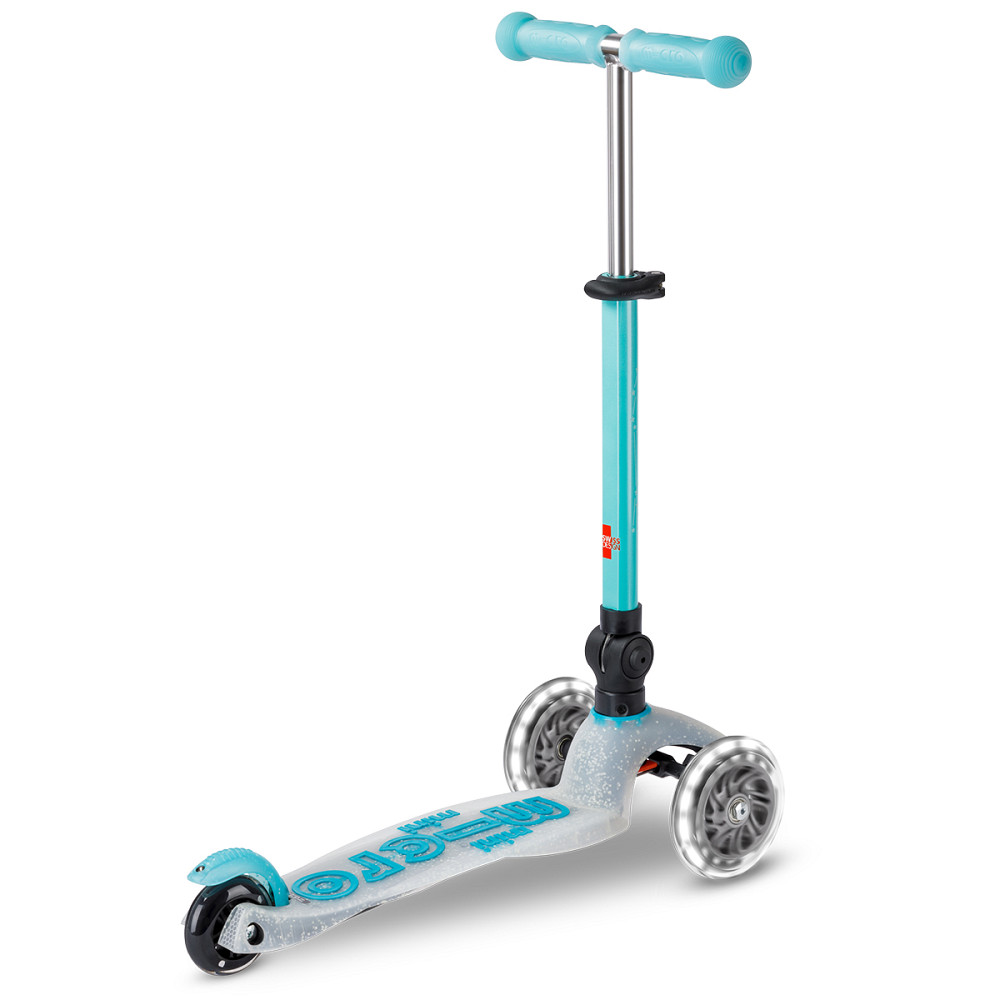 Самокат MICRO складний серії Mini Deluxe Foldable Orion Glow LED – Синій Дніпро - фото 14