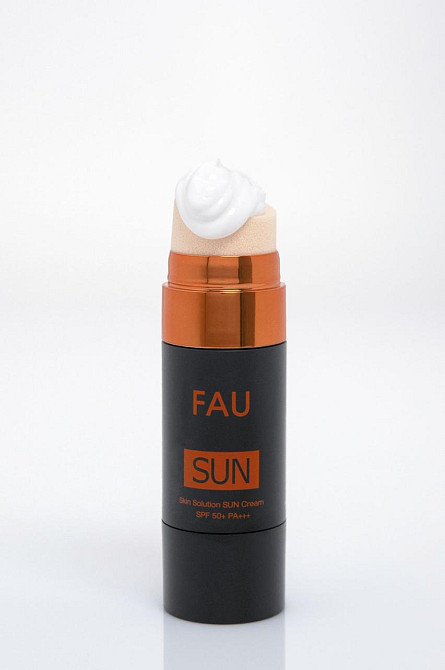Анти-ейдж крем з аплікатором SPF 50+/РА+++ SKIN SOLUTION SUN CREAM FAU, 30 мл Дніпро - фото 1