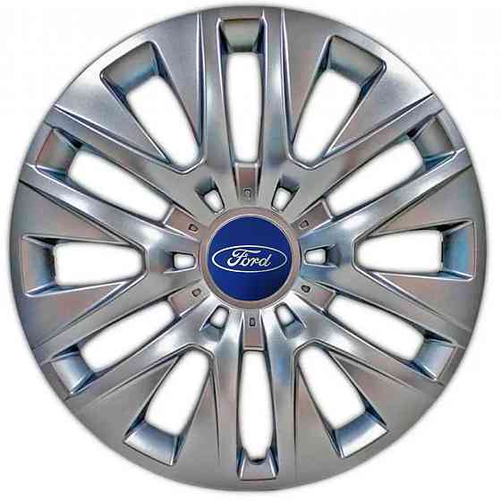 Автомобільні модельні ковпаки R16 Ford 429 4шт, SJS, сріблясті Київ