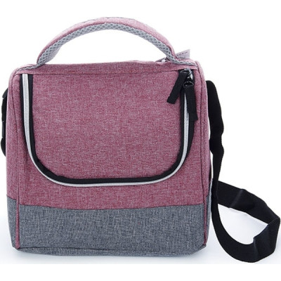 Термосумка СИЛА 8 л рожева (25х15х21 см) (960605) Винница - изображение 2