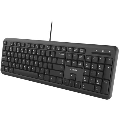 Клавиатура Canyon HKB-20 Velvet USB UA Black (CNS-HKB02) Винница - изображение 3