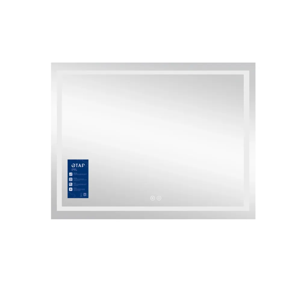 Зеркало Qtap Mideya (MI1) 900х700 с LED-подсветкой Touch, с антизапотеванием, с диммером QT2078NCF9070W Киев - изображение 14