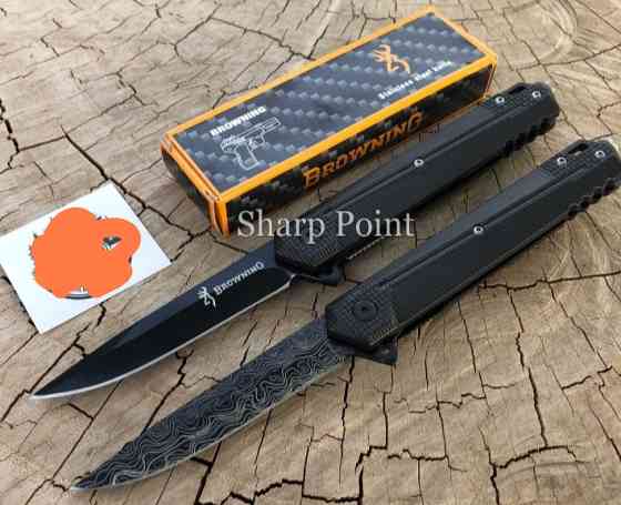 Нож выкидной Browning складной туристический карманный нож Флиппер Киев