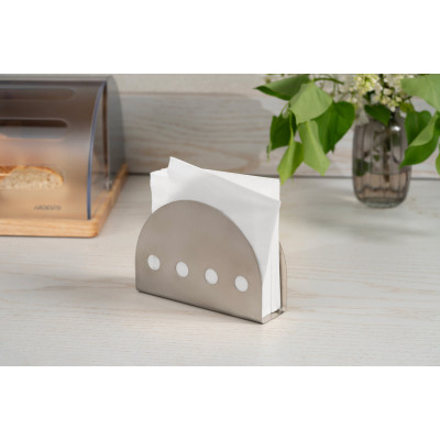 Салфетница Ardesto Gemini 14х4х10см, метал (AR0909G) Винница - изображение 2