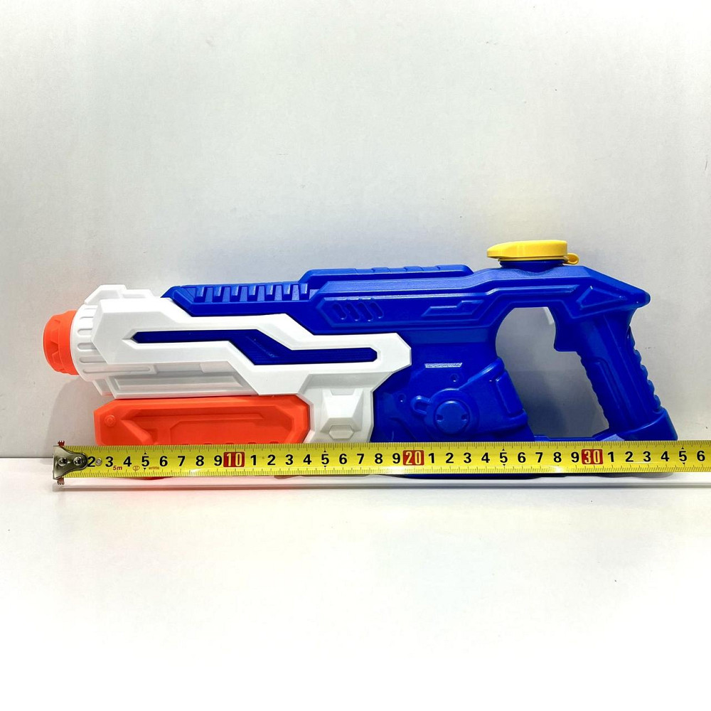Бластер водяний з помпою 35 см Білий з синім (MR 0505) Чернигов - изображение 3