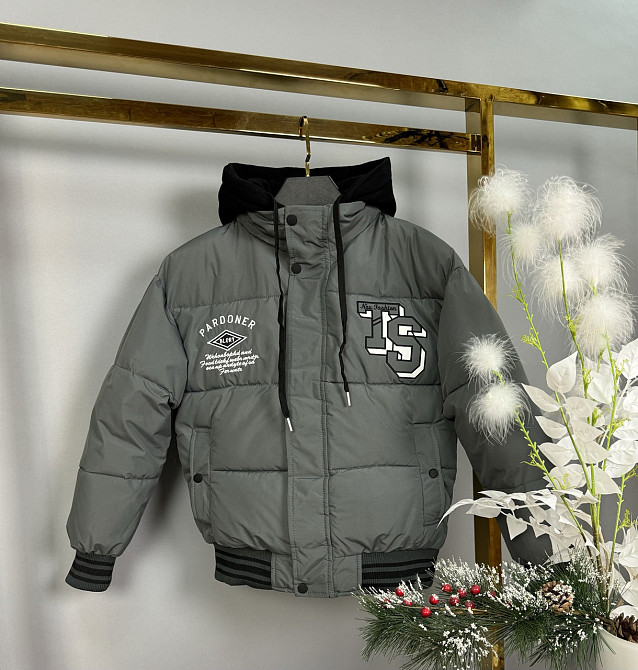 Детская куртка еврозима на мальчика подростка под резинку 164,170 Николаев - изображение 1