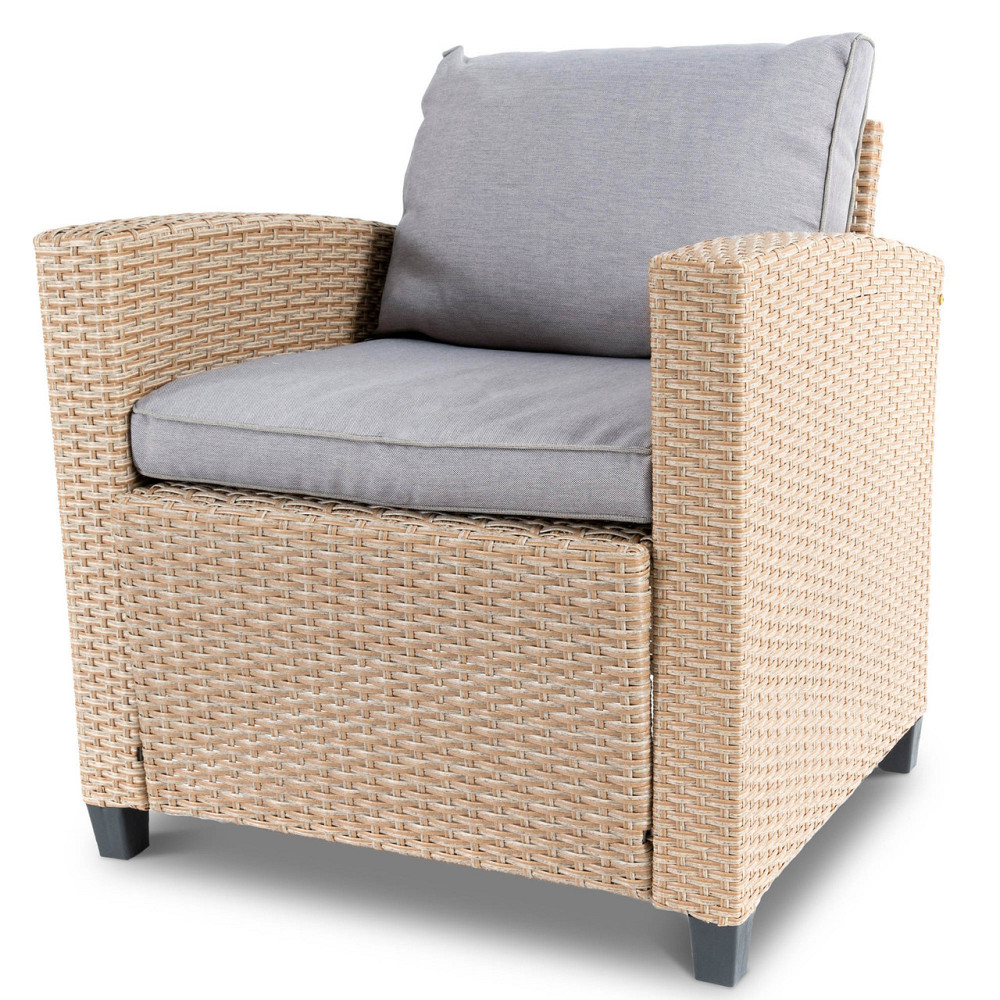 Набір садових меблів Di Volio ROSSANO Бежевий/Світло-сірий Киев - изображение 10