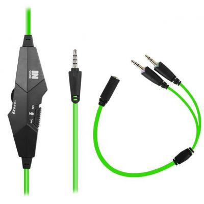 Навушники Gemix N1 Black-Green Gaming Вінниця - фото 4