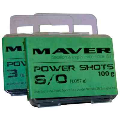 Грузило Maver набір Power Shots 3/0 (0.475g) 100g (1300.35.98) Винница