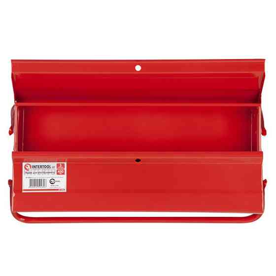 Ящик інструментальный, 450 мм, 3 секції INTERTOOL HT-5043 Киев