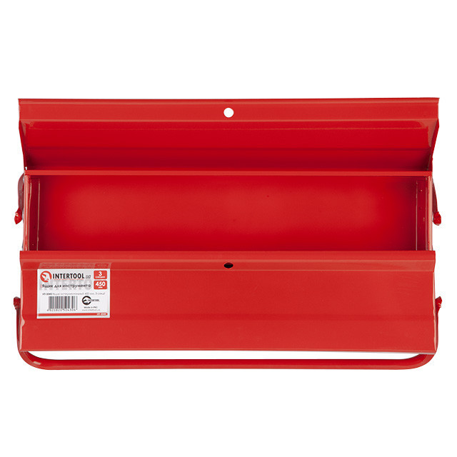 Ящик інструментальный, 450 мм, 3 секції INTERTOOL HT-5043 Київ - фото 6