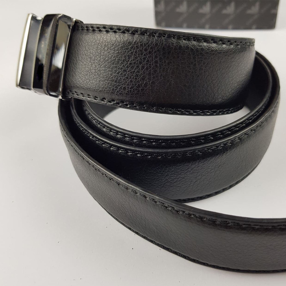 Кожаний чоловічий ремінь ❑ Автоматичний he Lacoste (Лакоста) у подарунковій коробці he класичнийMasterSem Київ - фото 3