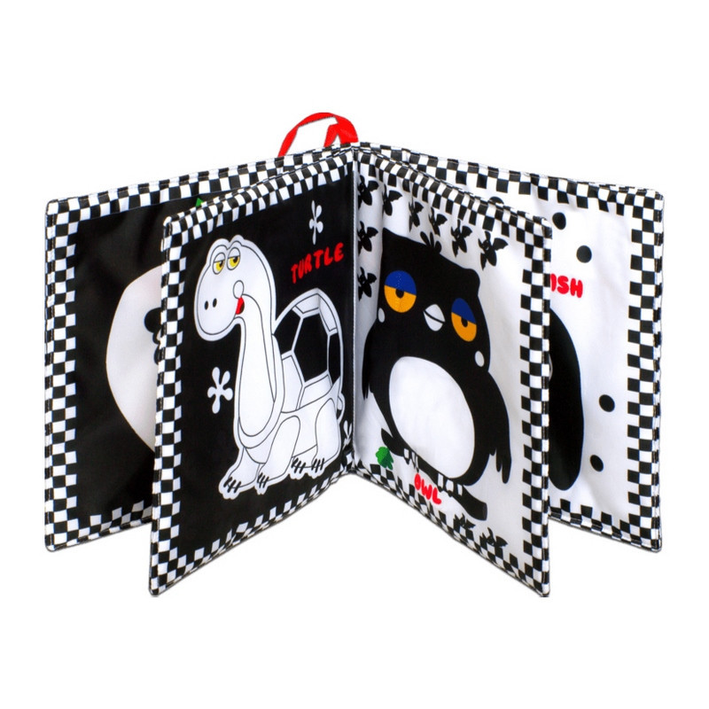 Велика м'яка книга-пищалка "Грайливе цуценя" 823483 англійською Вінниця - фото 3