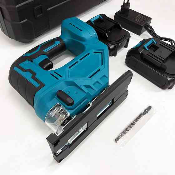 Аккумуляторный бесщеточный лобзик 24V с 2 АКБ в пластиковом кейсе с регулировкой скорости и угла наклона FE-71 Ивано-Франковск