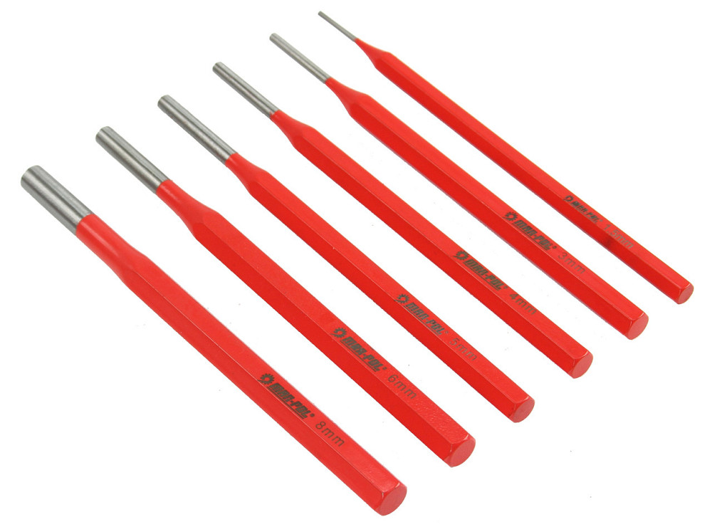 Комплект пуансонов и фрез, пробойников 12 шт с кейсом Mar-Pol (M22365) Нововолынск - изображение 2