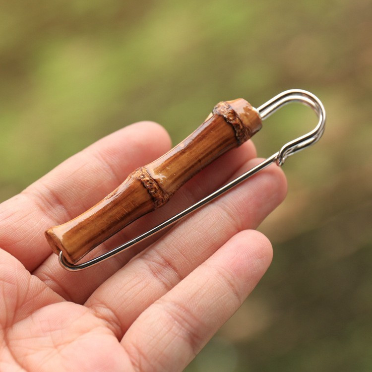 Брошь мужская бамбуковая Киев - изображение 3