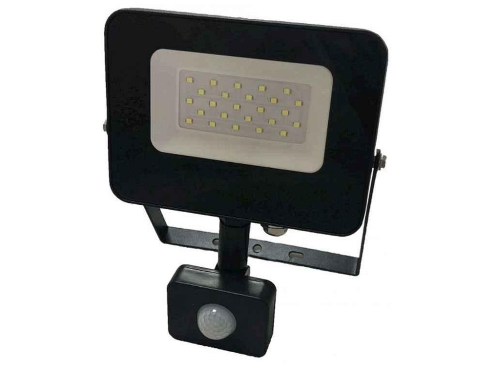 Прожектор 50W 6500K LED ECO з датч.руху (LPES-50C) ТМ LUXEL Київ - фото 1