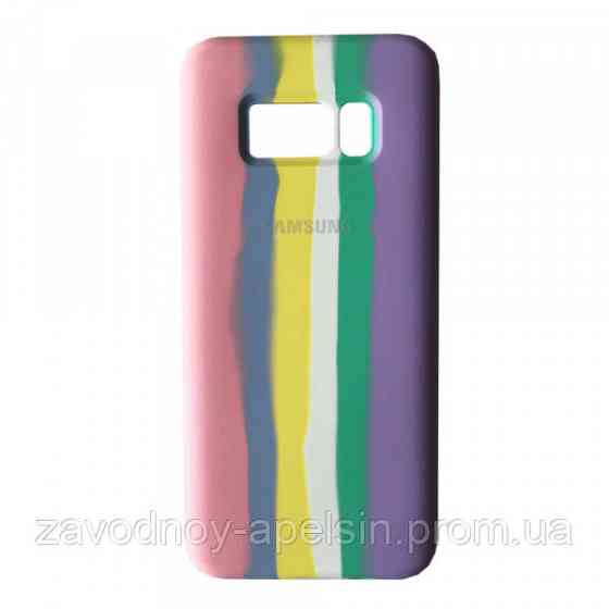 Samsung S8 G950 Чехол микрофибра Rainbow (радуга) Одесса