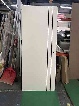 Двери экошпон, Полотно, серия PLATO (PL-24) Кремовый мат. Киев