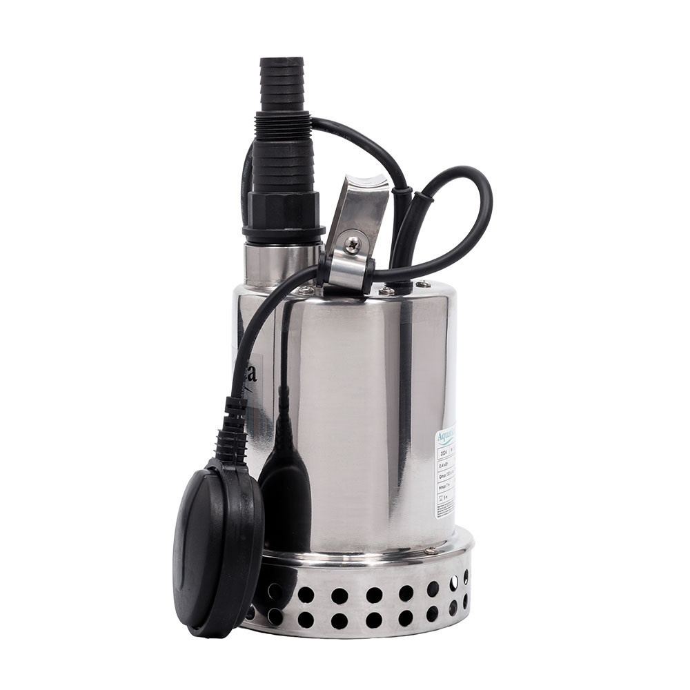 Насос дренажний садовий 0.4кВт Hmax 7м Qmax 130л/хв (част. до 5мм, нерж) AQUATICA (773053) Рівне - фото 8