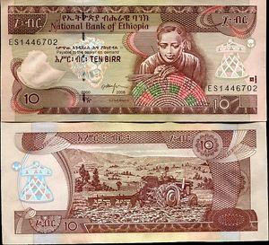 Ефіопія/Ethiopia 10 Birr 2003 (1995) Pick 48с UNC Полтава - фото 1