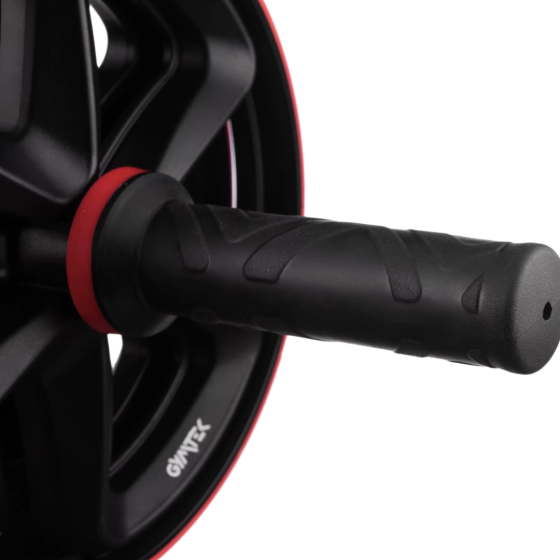 Ролик для пресу подвійний Gymtek червоний Київ