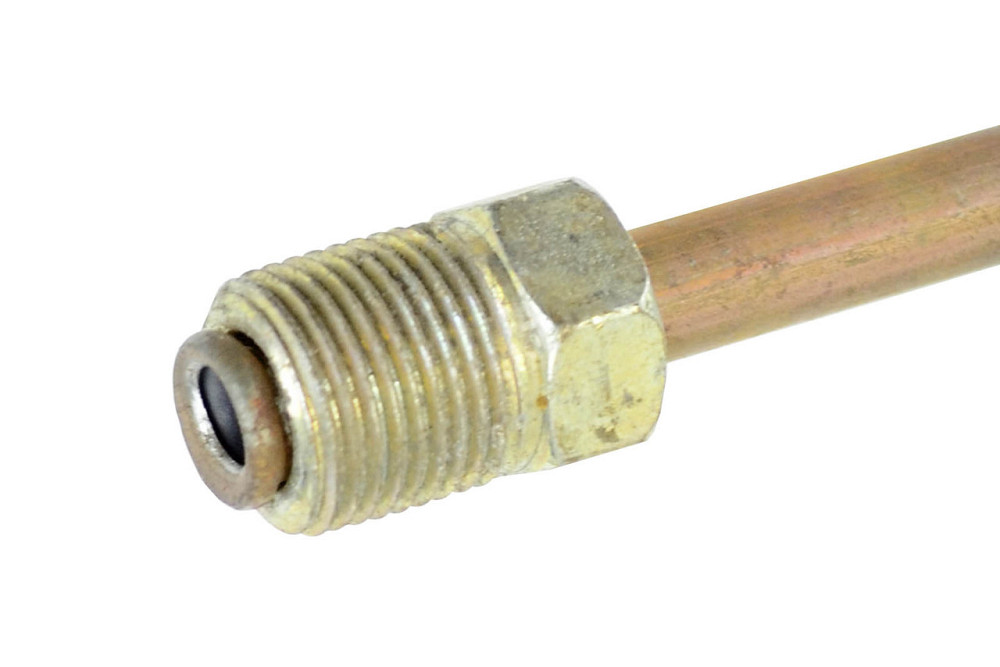 Трубка від центрального з'єднувача до сполучної муфти УАЗ 452 (2310 мм, ОБМЕДН.) гальмівна Мукачево - фото 1