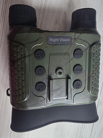 Прилад (бінокуляр) нічного бачення NV8160 (до 400м) з кріпленням на голову та шолом (Камуфляж) Вінниця - фото 6